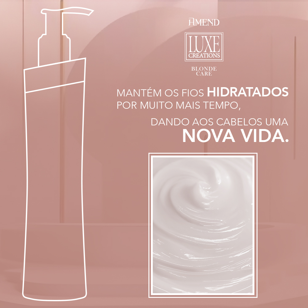 Condicionador Amend Luxe Creations Blonde Care 250ml